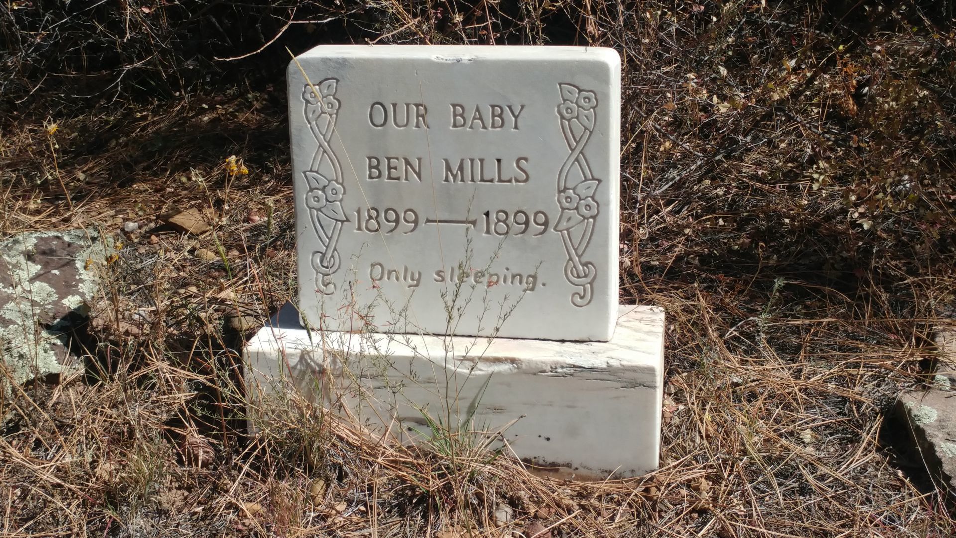 Baby Mills - Adair Cemetery